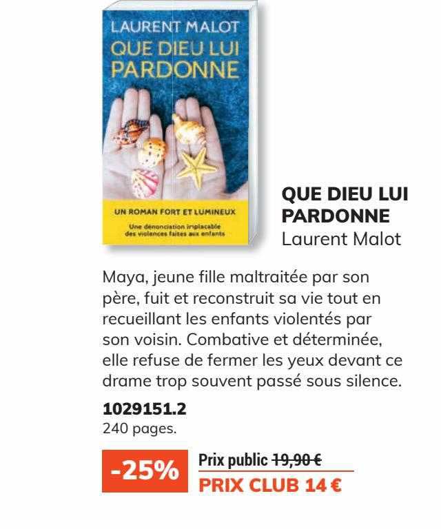 que dieu lui pardonne - laurent malot