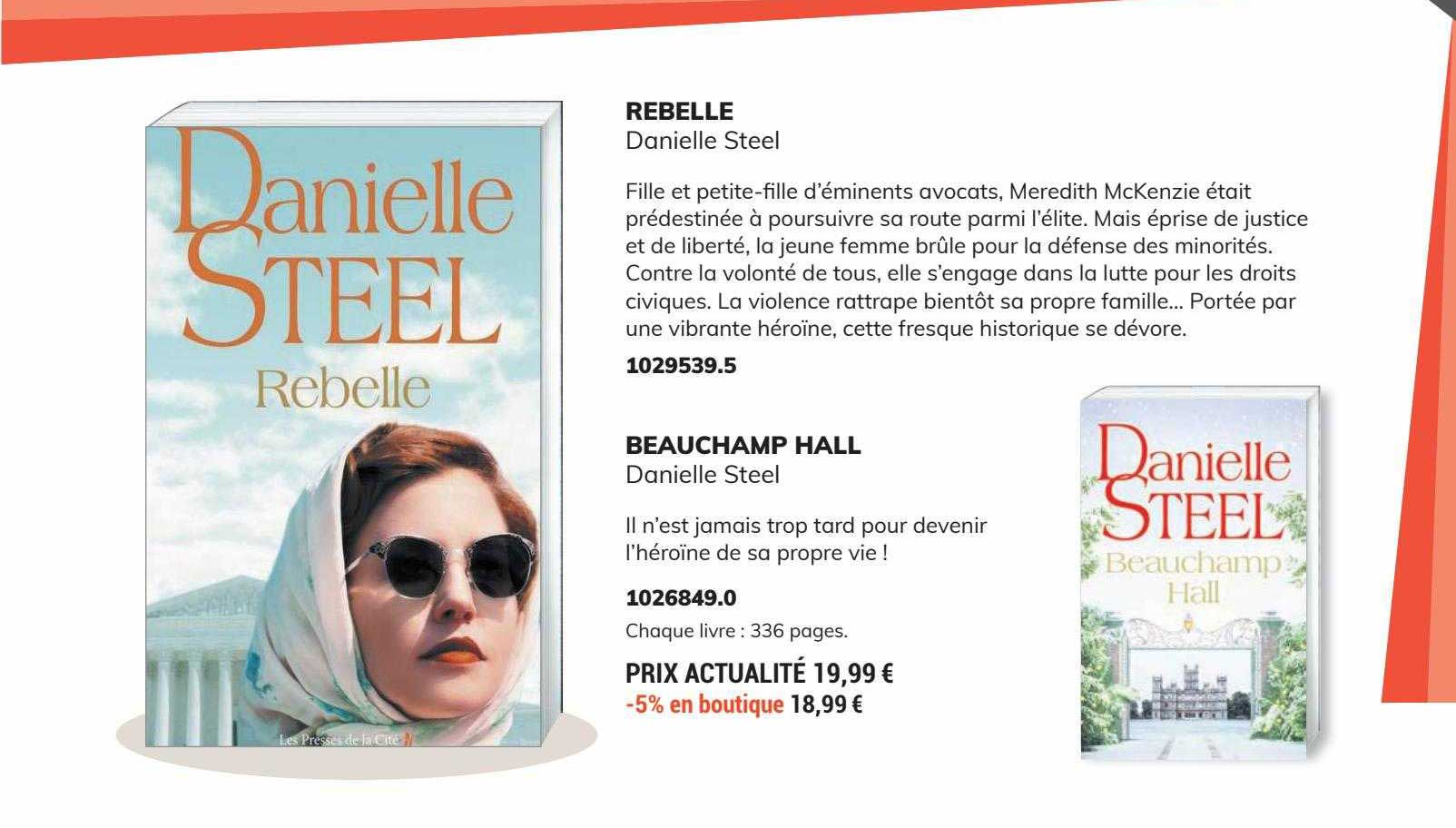 rebelle - danielle steel