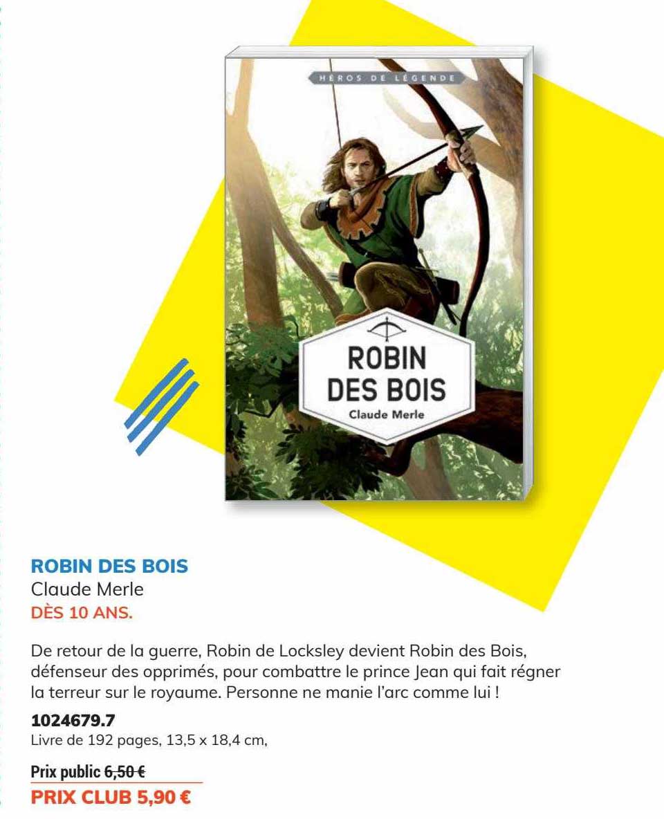 robin des bois claude merle