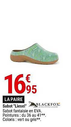 sabot "liesel" blackfox