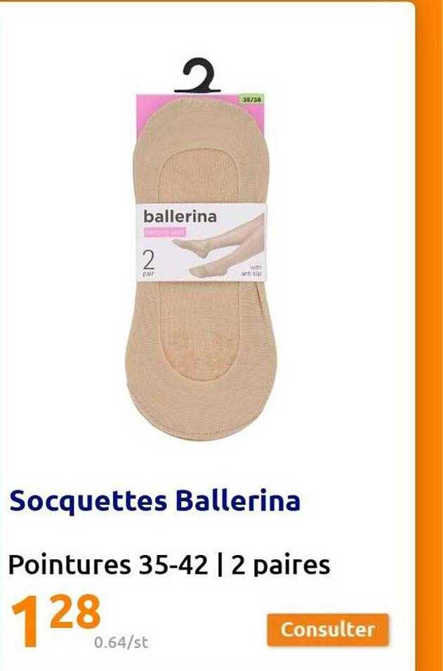 socquettes ballerina