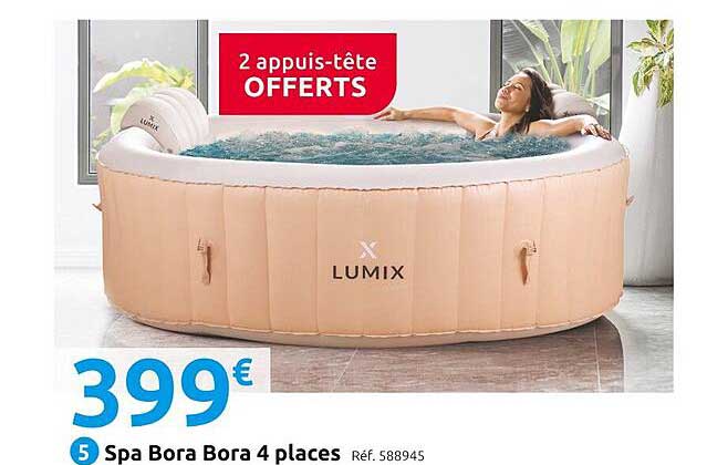 spa bora bora 4 places lumix