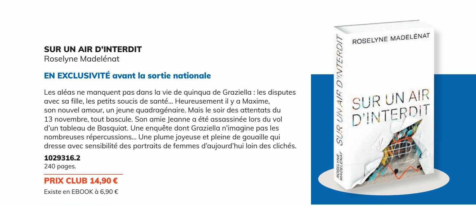 Sur Un Air D'interdit Roselyne Madelénat