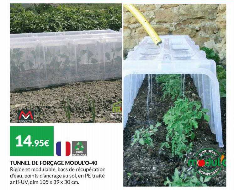 tunnel de forçage modul'o-40