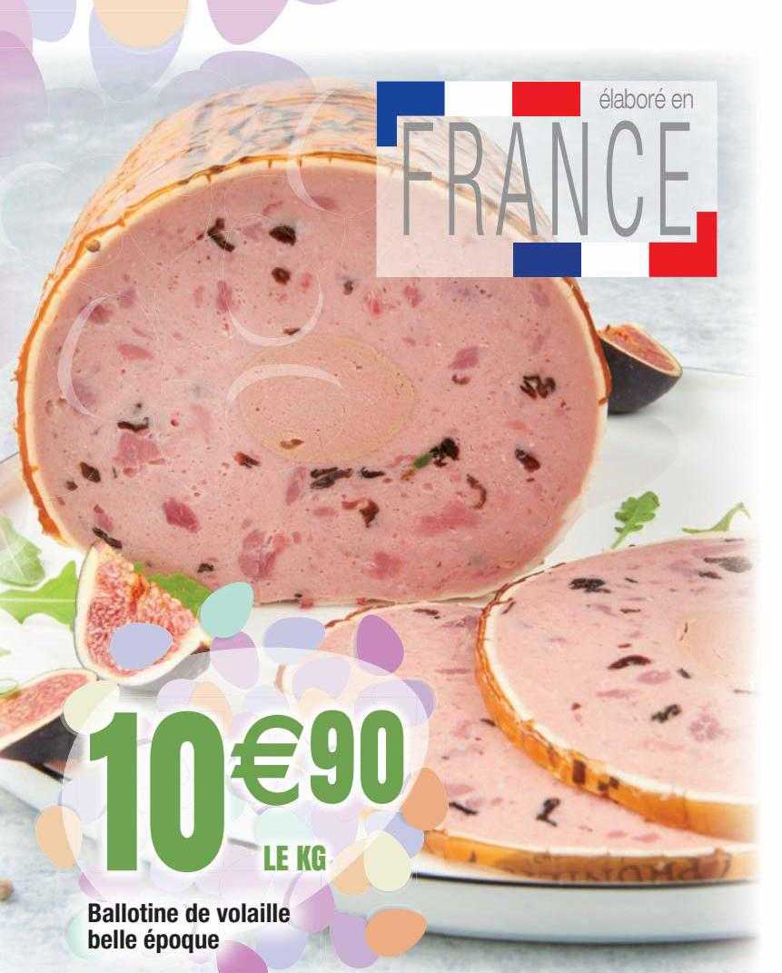 ballotine de volaille belle époque