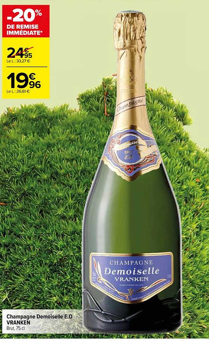 Champagne Demoiselle E.o Vranken