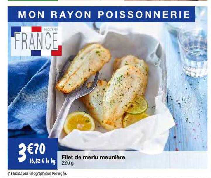 Filet De Merlu Meunière