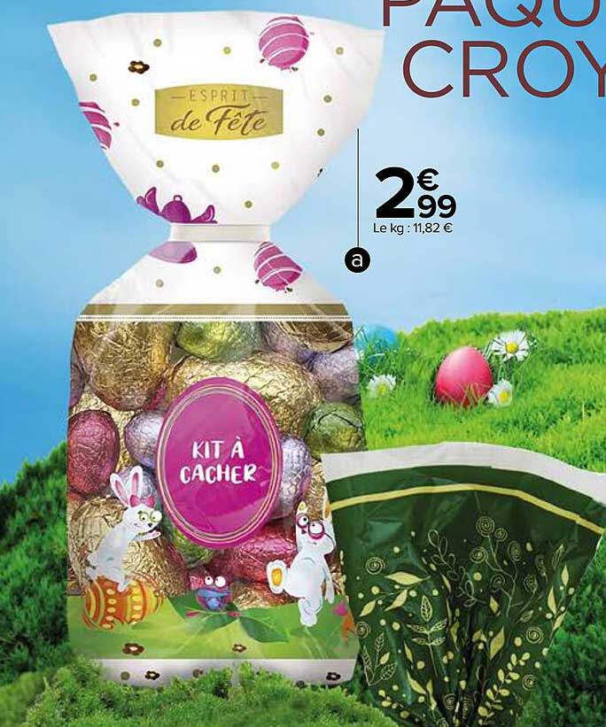 kit à cacher esprit de fête