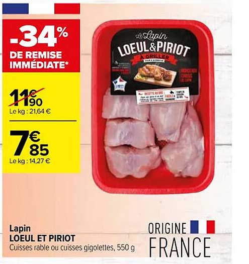 Lapin Loeul Et Piriot