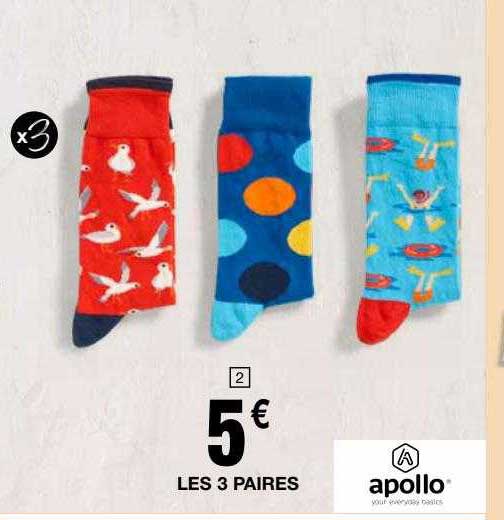 Les 3 Paires Apollo