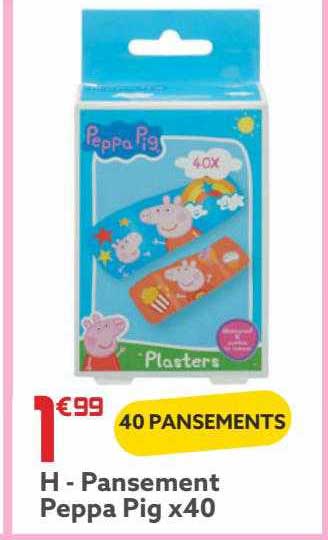pansement peppa pig x 40