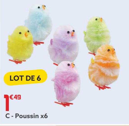 poussin x 6