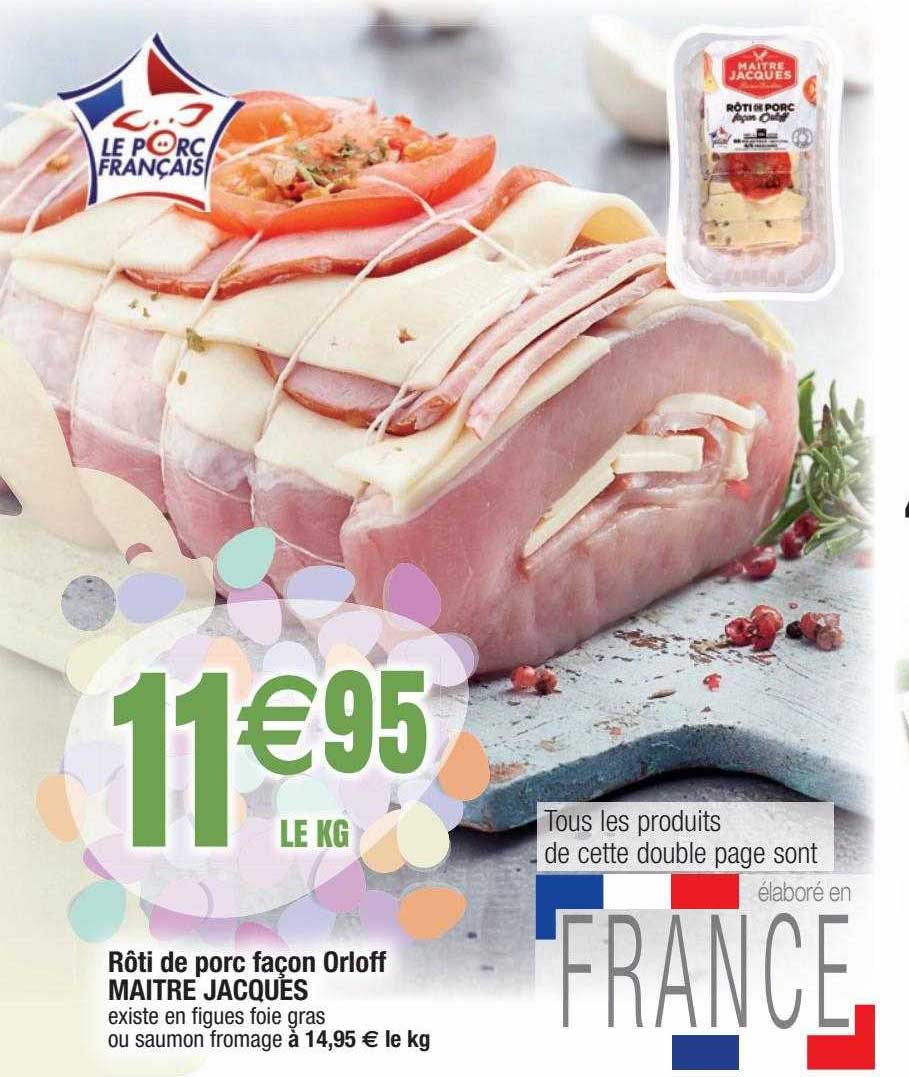 rôti de porc façon orloff maître jacques