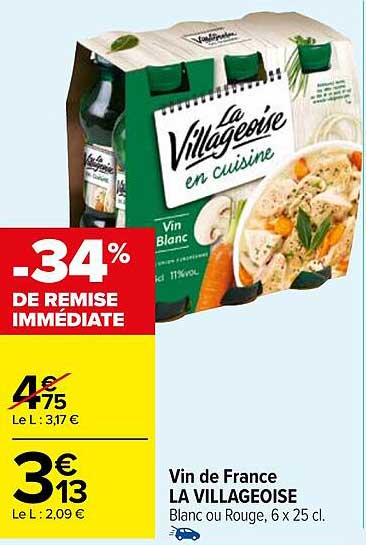 vin de france la villageoise