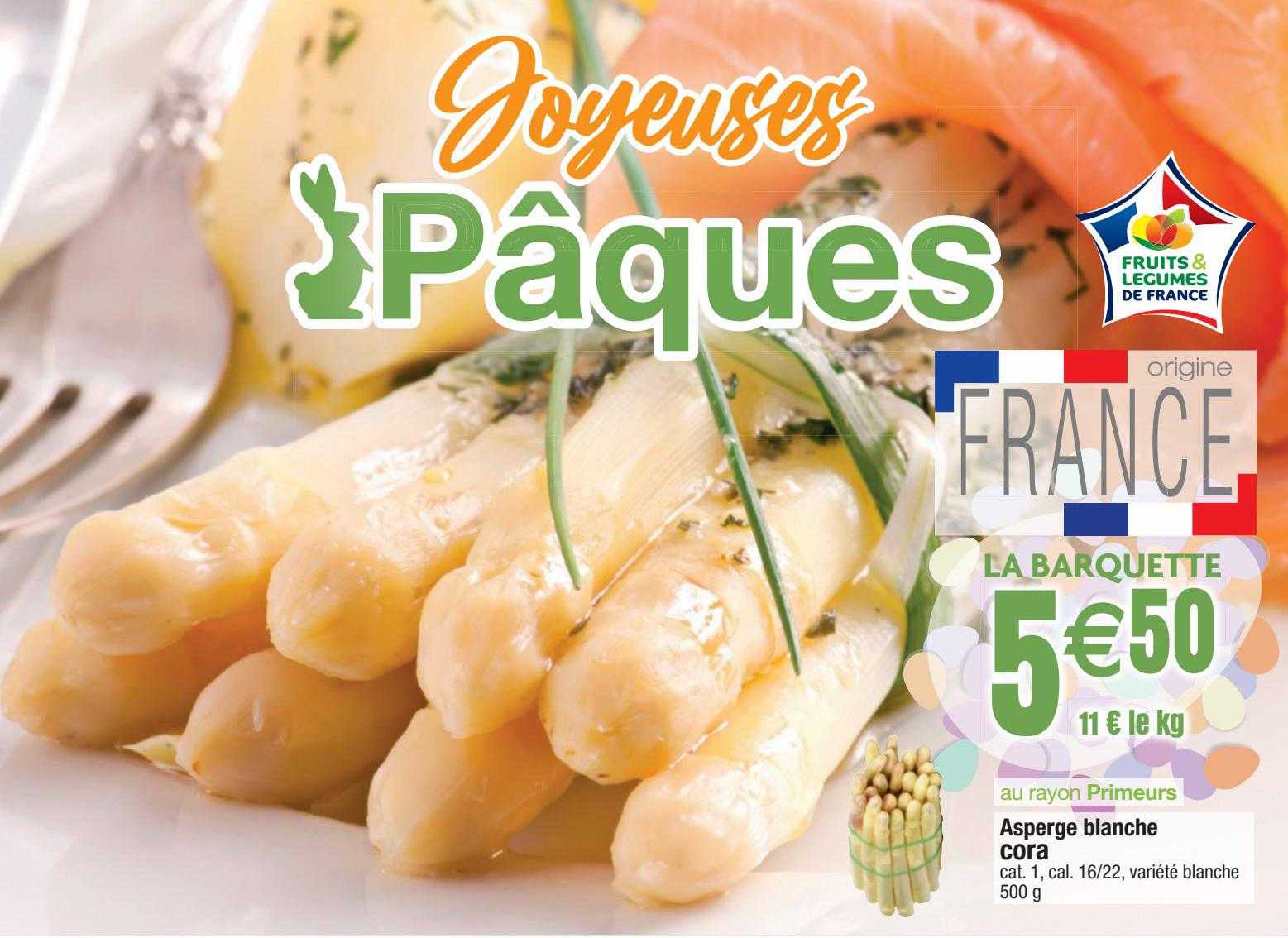 Asperge Blanche Cora