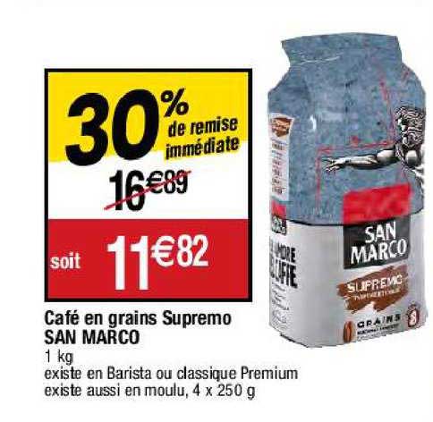 Café En Grains Supremo San Marco