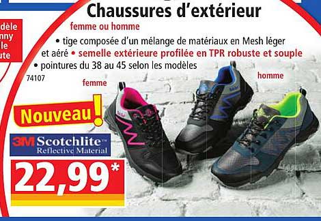 chaussures d'extérieur femme ou homme