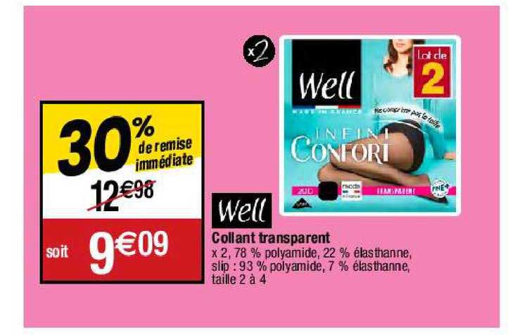 Collant Transparent Well