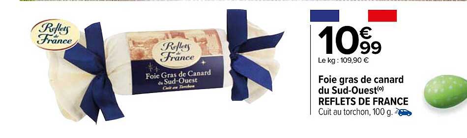 foie gras de canard du sud-ouest reflets de france