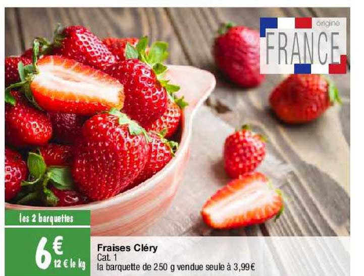 fraises cléry