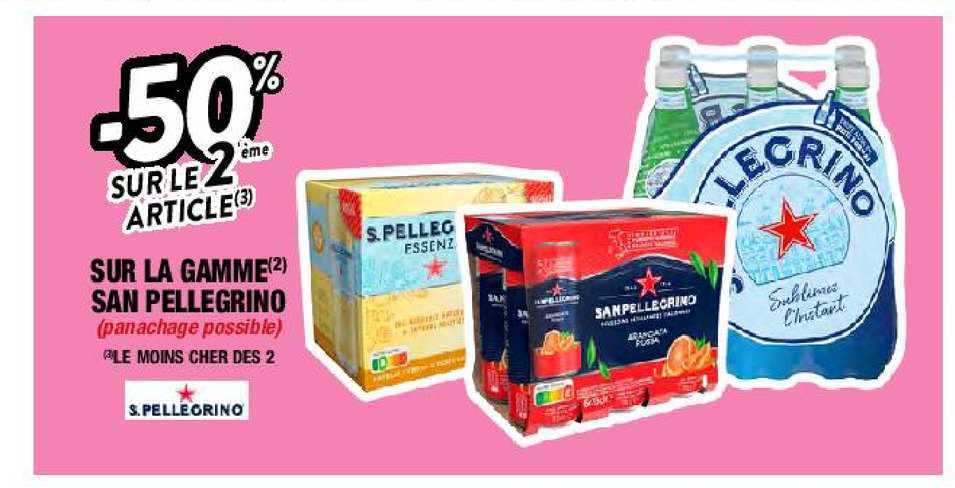 la gamme san pellegrino