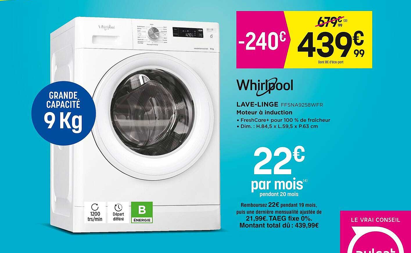lave-linge whirlpool