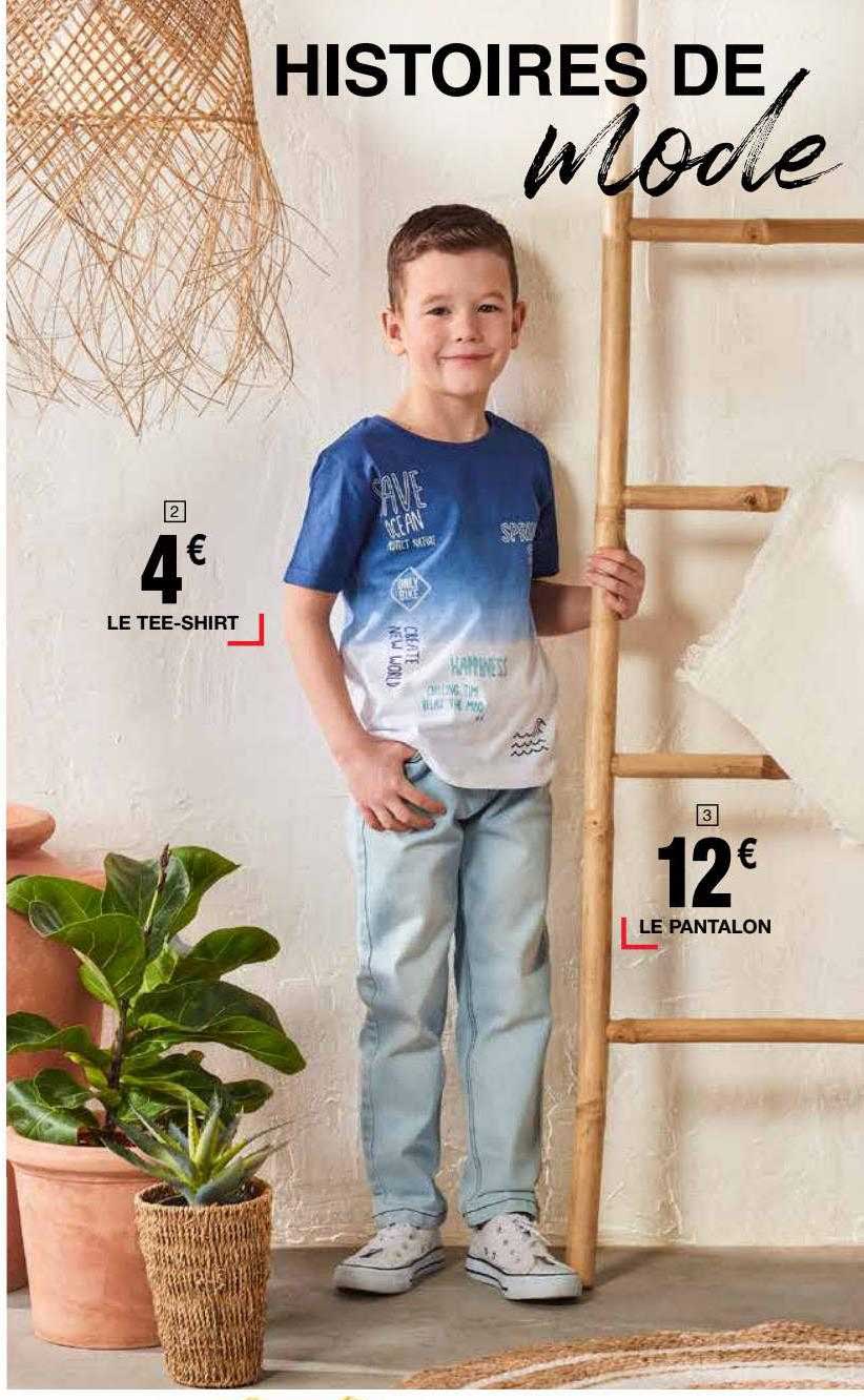 le tee-shirt, le pantalon