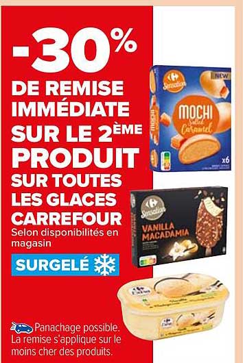 Les Glaces Carrefour