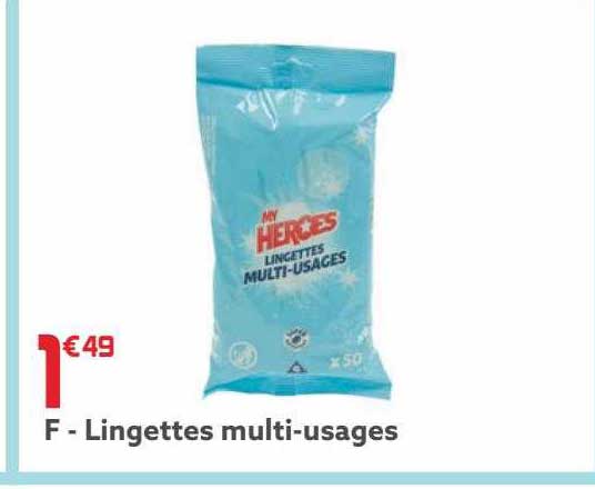 lingettes multi-usages my heroes
