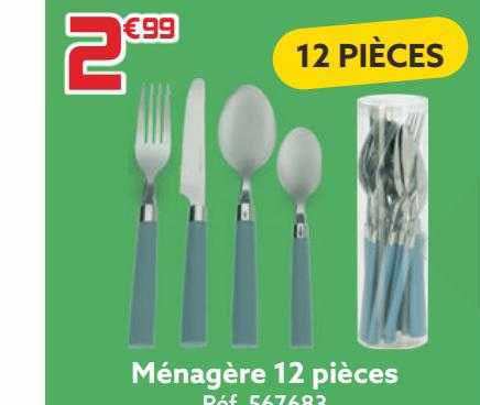 Ménagère 12 Pièces