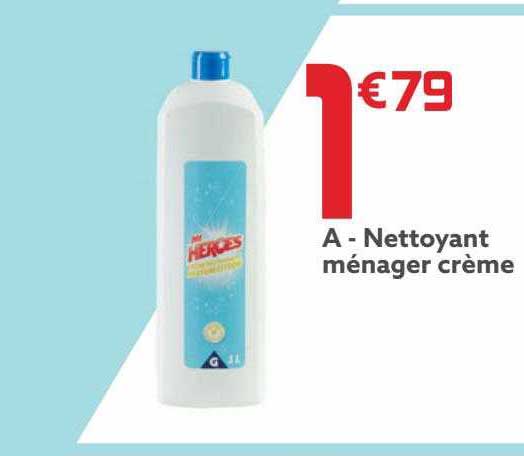 Nettoyant Ménager Crème