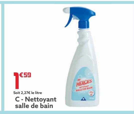 nettoyant salle de bain my heroes