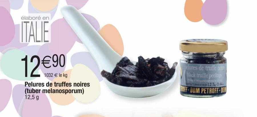 Pelures De Truffes Noires (tuber Melanosporum)
