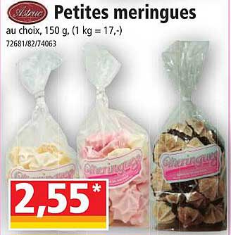 petites meringues