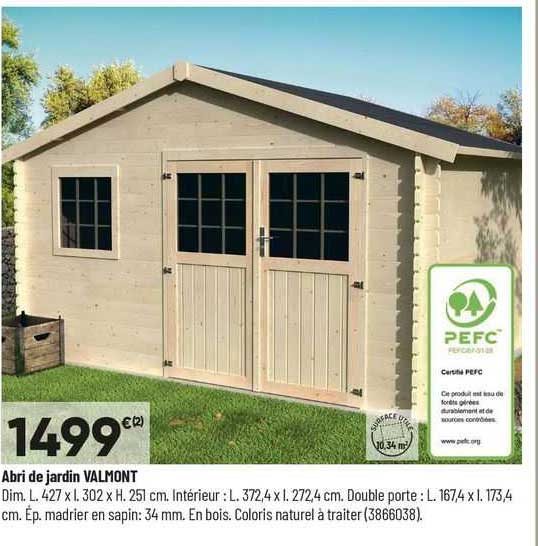 Abri De Jardin Valmont