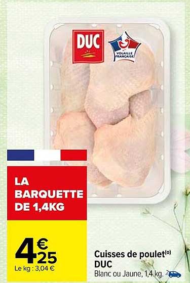 Cuisses De Poulet Duc