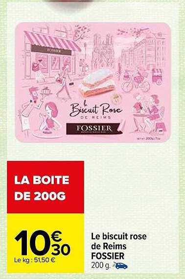 Le Biscuit Rose De Reims Fossier