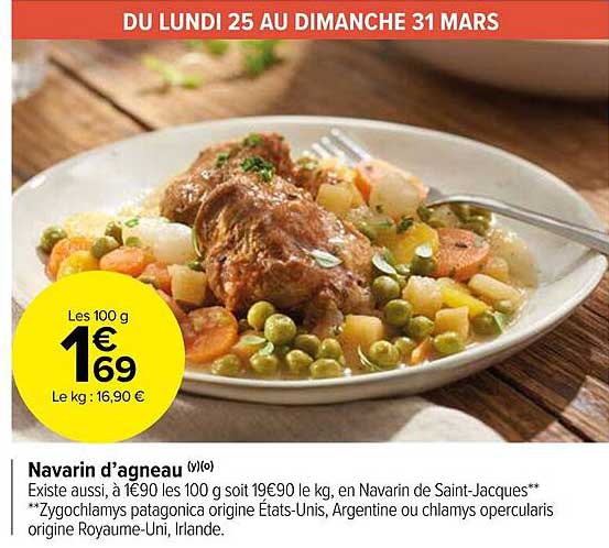 navarin d'agneau