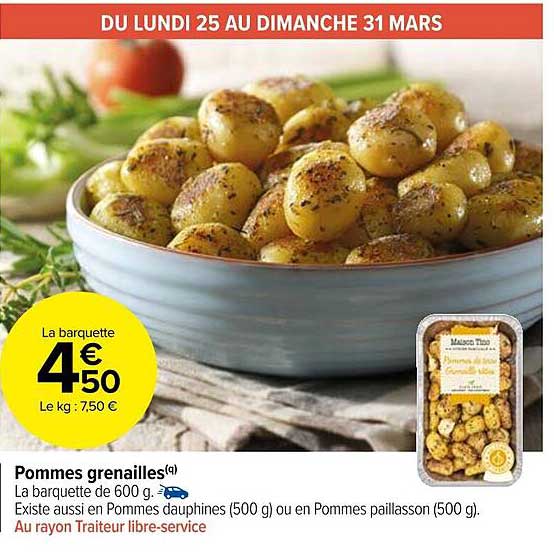 Pommes Grenailles