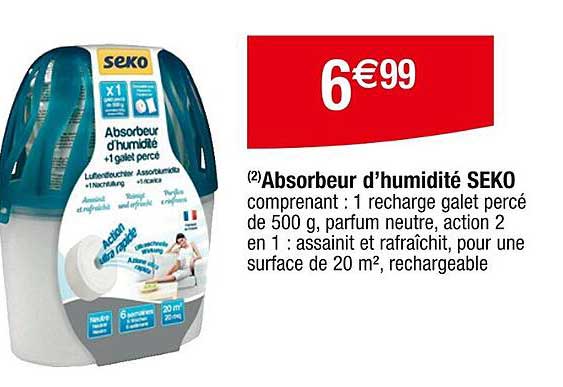 absorbeur d'humidité seko