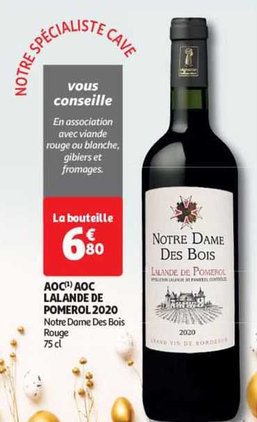 Aoc Aoc Lalande De Pomerol 2020