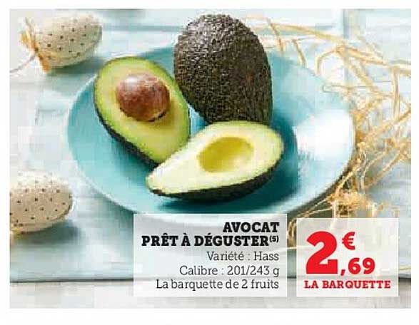 Avocat Prêt à Déguster