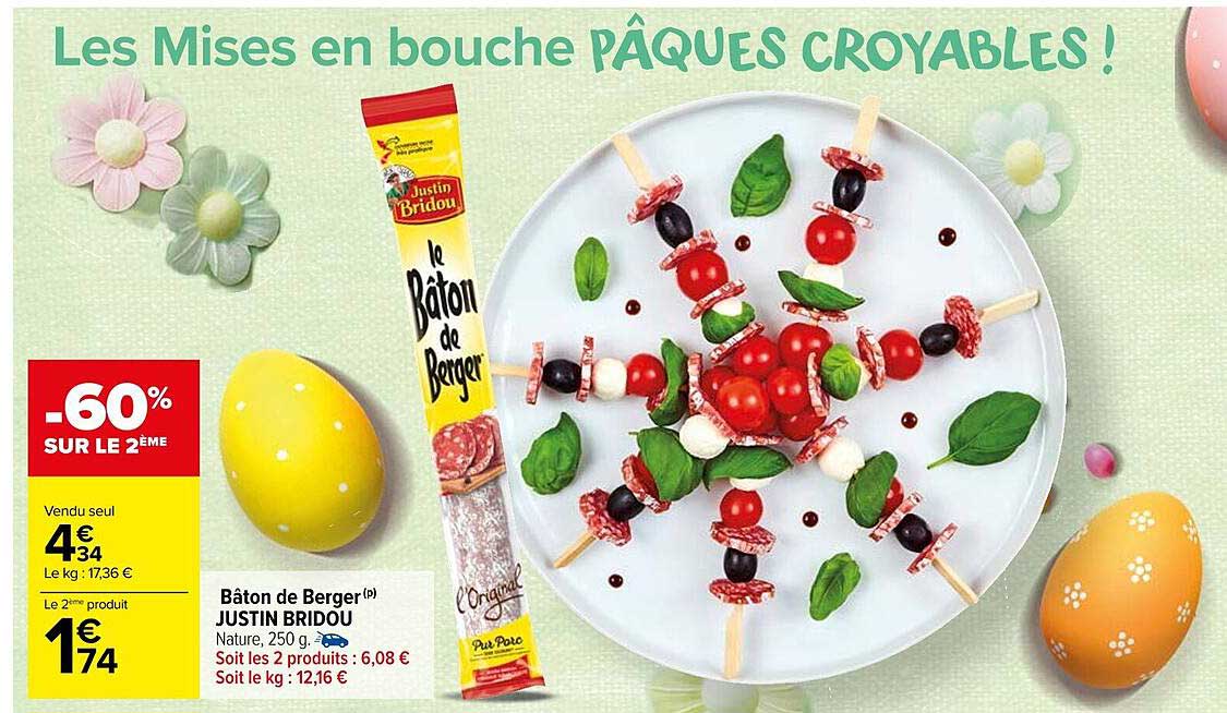 bâton de berger justin bridou