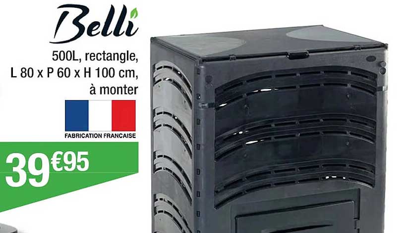 Belli 500 L, Rectangle