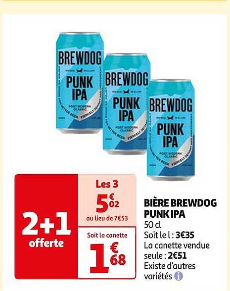 bière brewdog punk ipa