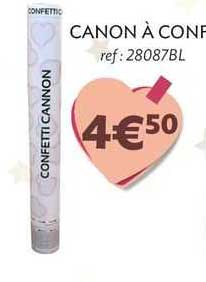 canon à confettis