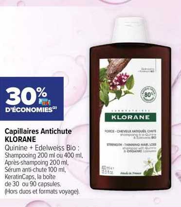 capillaires antichute klorane