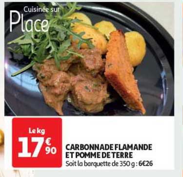 carbonnade flamande et pomme de terre