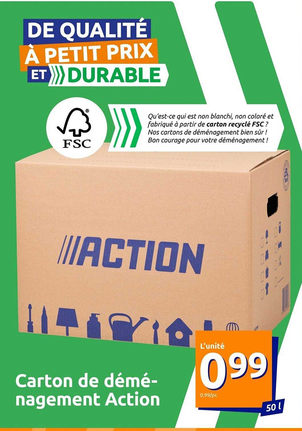 Carton De Déménagement Action