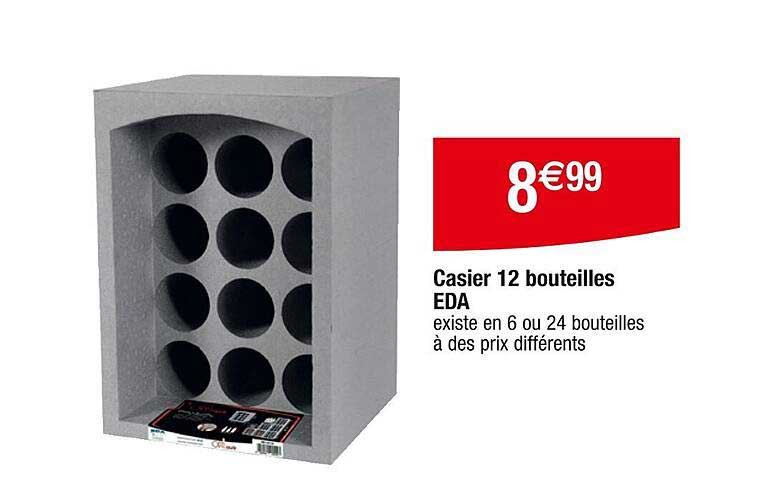 Casier 12 Bouteilles Eda